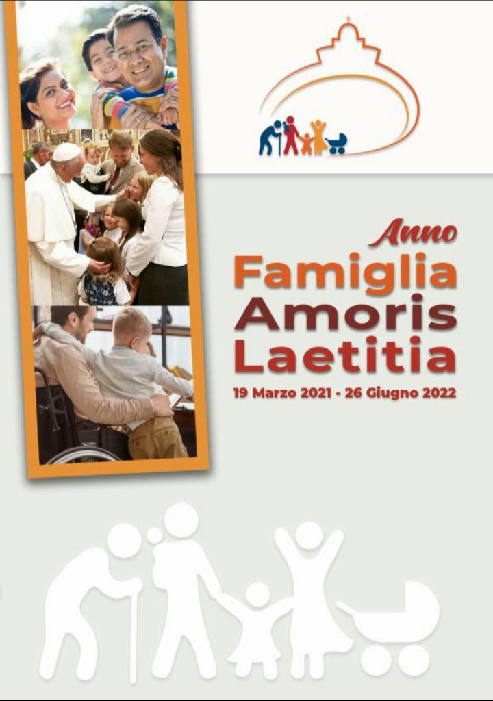 ANNO "FAMIGLIA AMORIS LAETITIA"            Una buona notizia da cantare: la letizia dell'amore familiare